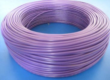 Protección flexible púrpura del aislamiento del alambre de resistencia de la llama de la tubería del PVC