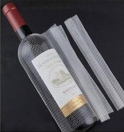 Funda de la malla del plástico protector del PE, funda protectora de la botella de vino aprobada por la FDA