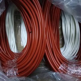 Rojo/tubería flexible del silicón de Brown, vida de servicio protectora de Sleeveslong del silicón